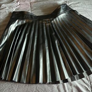 Black Pleated Skirt